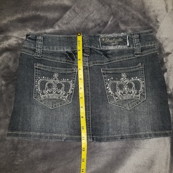 Denim Mini Skirt - Picture 2 of 4